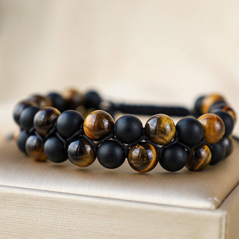 Fortune Jewel Protection Tiger's Eye Bracelet