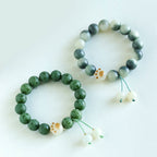 Fortune Jewel Bodhi Seed Om Mani Padme Hum Carved Harmony Bracelet