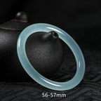 Fortune Jewel Natural Jade Healing Blessing Bangle Bracelet