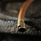 Fortune Jewel Retro Leather Luck Healing Copper Magnetic Buckle Bracelet
