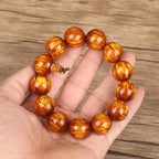 Fortune Jewel Golden Sea Willow Success Positive Bracelet Mala