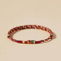 Fortune Jewel Handcrafted Koi Fish Wealth Prosperity Braided Rope Bracelet
