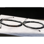 Fortune Jewel Black Onyx Bead Support Protection Bracelet