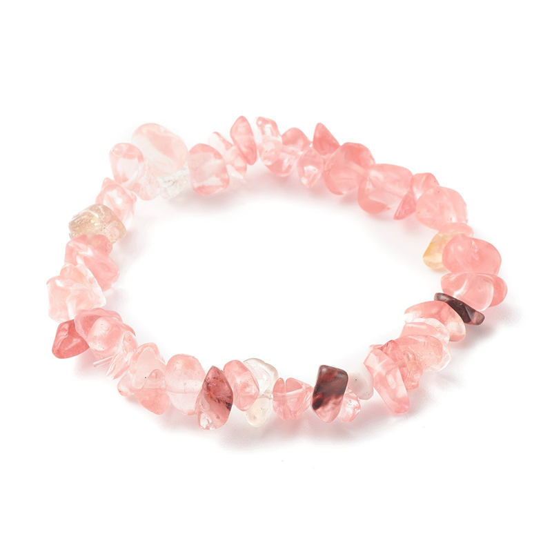 Fortune Jewel Amethyst Lazurite Various Crystal Stone Healing Positive Bracelet