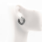 Fortune Jewel Viking Hoop Titanium Steel Balance Earrings