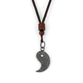 Fortune Jewel 990 Sterling Silver Yin Yang Balance Harmony Necklace Pendant Fortune Jewel