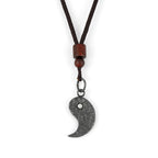 Fortune Jewel 990 Sterling Silver Yin Yang Balance Harmony Necklace Pendant Fortune Jewel