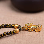 Feng Shui Black Obsidian Wealth Necklace