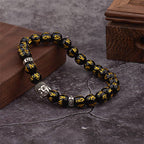 Fortune Jewel Tibetan Buddha Mantra Amulet Bracelet Fortune Jewel