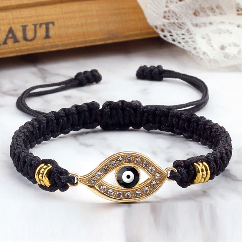 Fortune Jewel Evil Eye Keep Away Evil Spirits String Bracelet