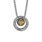 Fortune Jewel Mobius Lucky Bead Copper Wealth Necklace Pendant