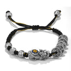 Five Emperor Coins Fortune Pixiu Bracelet