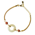 Green Jade Lucky Charm Bracelet