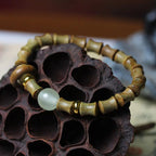 Green Sandalwood Jade Chakra Bracelet