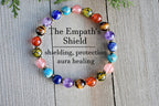 Seven Chakra Energy Bracelet Healing Beaded Buddha Charm Bracelet for Meditation