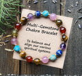 Buddha3bodhi Seven Chakra Stone Bracelet Multi Gemstone Crystal Energy Bracelet 8mm