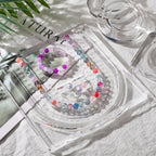 Transparent Acrylic Bead Bracelet Holder Display Tray
