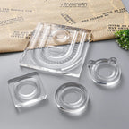 Transparent Acrylic Bead Bracelet Holder Display Tray
