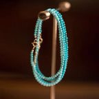 Natural Turquoise Beads Protection Bracelet