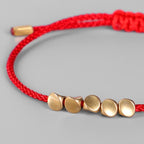 Tibetan Copper Beads String Bracelet