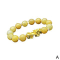 Wealth & Fortune Citrine Piyao Bracelet